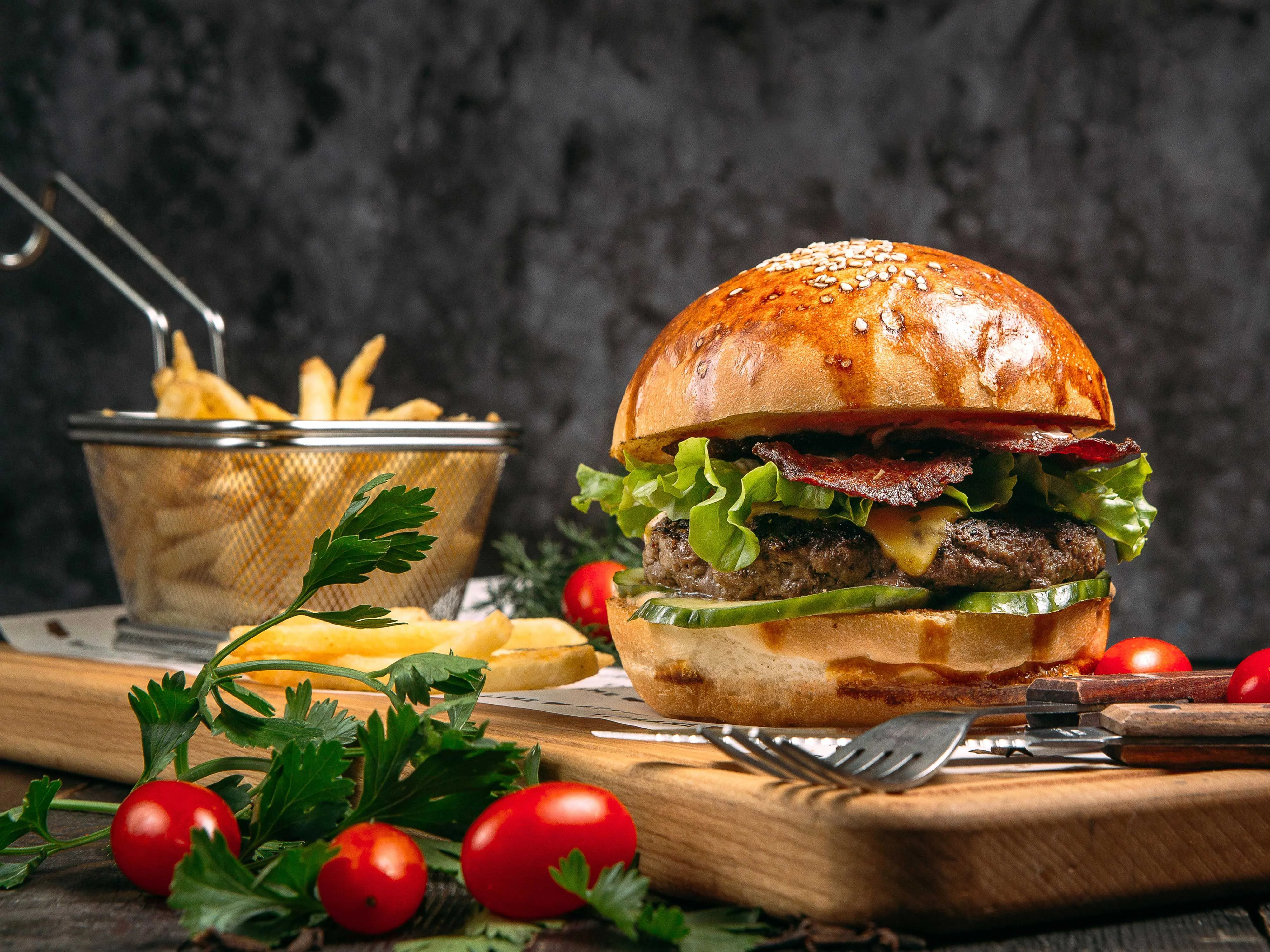 KÖFTE BURGER MENU